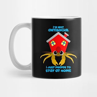 Stay At Home Hermit Crab Mug